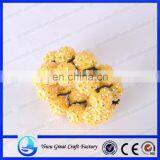 2014 Fashion Blue Diamond Ball Elastic Bracelet thumbnail-2