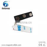 High Quality Pvc Plastic Name Badge Holder With Magnet thumbnail-2