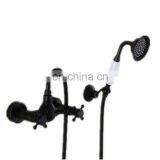Black Telephone Handheld Rainfall Mixer Shower Set thumbnail-3