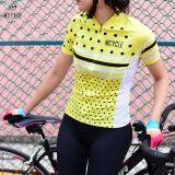 Factory Price Fashion Cycling Wear Pro Cycling Jersey for Ladies Quickdry Breathable Bike Shirt Cycling Clothes Set thumbnail-5