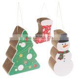 Wholesale Turbo Cat Scratch Corrugated Paper Cube Goods Cardboard Board Scratcher Scratching Pad Cat Products Wall Toy For Cat thumbnail-1