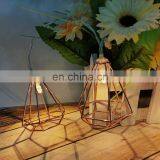 Battery Operated Diamond Shape Fancy Metal String Light For Home Holiday Decoration