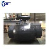 High Pressure Worm Gear Fully Welded Ball Valve Made in China thumbnail-2