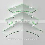 Clear Bathroom Glass Shelf with AN/NZS 2208:1996, BS6206, EN12150