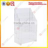 Wall Mounted Acrylic Brochure Holder, Magazine Holder thumbnail-2