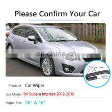 Car Wiper Blade for Subaru Impreza WRX STI 2012 2013 2014 2015 2016 Front Window Windscreen Windshield Wipers Car Accessories thumbnail-2