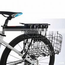 Bicycle Basket Cycling Large Volume Hanging Foldable Front Rear Basket Bike Bicycle Panniers Accessories thumbnail-5