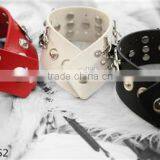 New Style Broader Skull Men Bracelets With Rivet and Studs thumbnail-1