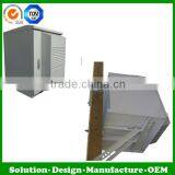 Weatherproof Lockable Outdoor Telecom Cabinet With TEC Air Conditioner