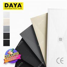 DAYA Anti Skin Solid Surface Receveur de Douche en Résine Pierre Artificiel Bac de Douche thumbnail-5