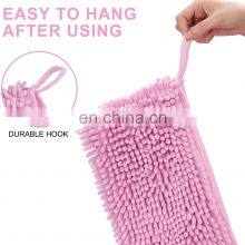 Wholesale Absorbent Microfiber Chenille Dog Drying Towels Soft Cat Microfiber Towels Cleaning Washcloth Pet Towels thumbnail-5
