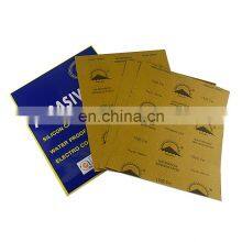 Polishing Abrasive Paper Sheet Black Sanding Papers Water Proof #60-#2000 Sand Paper Water Sandpaper thumbnail-4