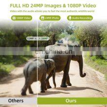 24MP 1080P Thermal Camera for Hunting Motion Activated Camera Wildlife Waterproof Hunting Trail Night Vision Camera HC-808A thumbnail-3