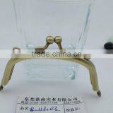 Wholesale Bronze 10*4.5cm Metal Frame for for Clutch Bag Purse Handbags Made in China thumbnail-2