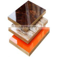 1220*2440*18mm Mdf With Melamine Film Sheet/melamine Laminated Mdf Board