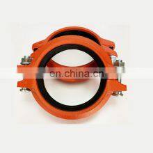 Fire Engineering Accessories Groove Steel Clip Puddle Flange Pipe Price Din1200 Ductile Iron Pipe Clamp Fittings thumbnail-5