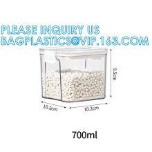 Hot Sales Food Container Plastic Kitchen Refrigerator Storage Box for Coffee Tea Spices Salt Sugar and Other Fine Foods thumbnail-3