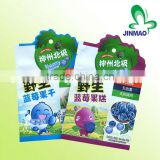 Gravure Printing Colorful laminated plastic shaped pouch