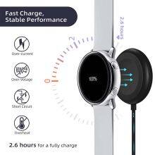 Оптовая цена на зарядное устройство для часов Samsung. Подходящая беспроводная зарядная кабель для часов Galaxy Watch1/2/3/4/5/6. Беспроводное зарядное устройство для часов