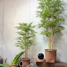 Top Sales New Design Artificial Plante 150cm 9.5 Branches Bamboo Bonsai Real Touch Plants Decorative for Indoor Home Outdoor