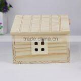 Wooden Bird Cage, Wood Bird House, Garden Decorative Bird Cage thumbnail-2