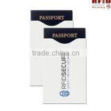 Secure Anti Thief Rfid Blocking Aluminum Passport Sleeve