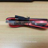Black /red Twins Wire Two End Molding SAE 4.57plug Male Female Power Cable thumbnail-3