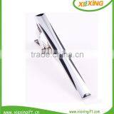 2014 Modern Design Silver Plated Metal Promotion Tie Clips