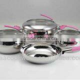 304 Stainless Steel Cookpot 7pcs Set