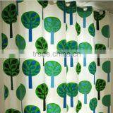 Printing Green Tree Pattern 100% Cotton Canvas Printed Fabric for Curtain thumbnail-3
