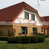 Hot Sale Stone Sand Coated Metal Roofing Tiles Red Roofing Shingles Manufacturer