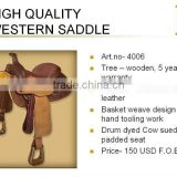 High quality western saddle