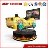 Guangzhou Amusement Play Car Racing Games Luxury Seats 4d 360 Degree Car Racing Simulator