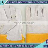 Cow Split Reinforced Palm Leather Working Glove, Safety Gloves,safety Gloves China,Cow Leather Gloves thumbnail-1