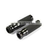 Soto Racing - 22mm Universal Motorcycle CNC Handle Bar / Handlebar Grips Leather and Aluminum Material thumbnail-3