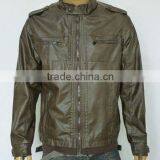 Mens Pu Leather Jacket thumbnail-1
