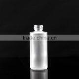 High Class Best Selling Frosted Glass Bottle With Golden Pump thumbnail-3