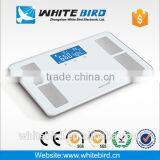 150kg LCD Electronic Digital Tempered Glass Body Fat Analyzer Scale thumbnail-1