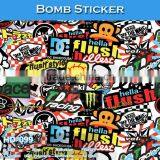 HD-097 CARLIKE Air Bubble Free Bomb Sticker Full Car Body Wrap thumbnail-3