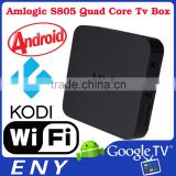 Hot Selling original Quad Core Amlogic MXQ S805 Pre-installed KODI MXQ Android TV Box Android 4.4 Cheapest MXQ TV Box:)