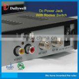 DC Power Jack With Rocker Switch thumbnail-3