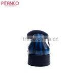 Blue Smooth-box Leather Brogues Shoes for Men thumbnail-3