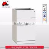 Metal Moving Filing Storage With Central Lock Mobile Pedestal File Cabinet thumbnail-5