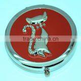 Perfect In Workmanship Cut Cat Metal Pocket Mirror thumbnail-4