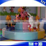 Professional Supplier Electric Animal Carousel for Indoor Playground Quality Choice thumbnail-1