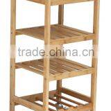 High Quality Bamboo Kitchen Furniture Kitchen Trolley With Draw Multifunction Kitchen Cart thumbnail-1