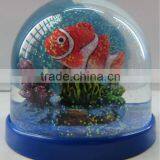 Plastic Fish Snow Globe