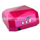 36W CCFL UV Led Nail Lamp With Fancy Diamond Shape Desighn and Automatic Timer thumbnail-2