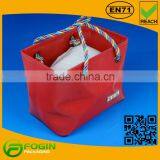 Wholesale Red Pvc Tote Bag With Handle