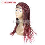 Fashion Easy to Wear Braided Lace Wigs With Different Color thumbnail-3